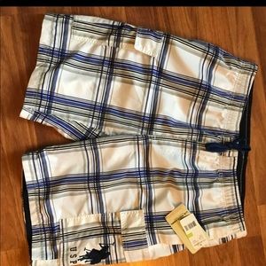 Men’s NWT POLO Swim trunks large